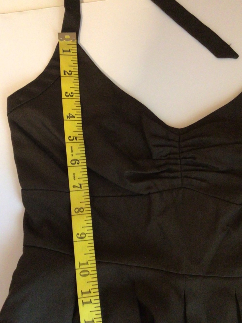 J.Crew Fit & Flare Halter Dress Size 2 100% Cotton Full Skirt Preppy Cocktail - Picture 13 of 15
